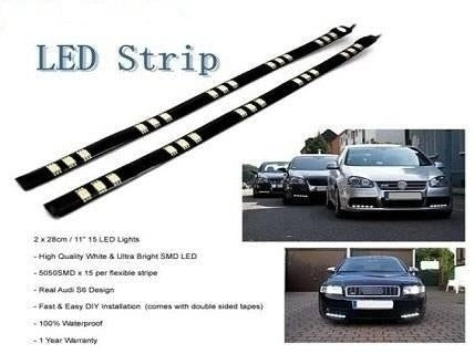 2x LED strip Wit - 30cm ledstrings 2x LED strip Wit - 30cm ledstrings